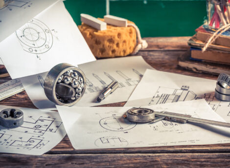 Design, drawing and measuring the mechanical part in the workshop